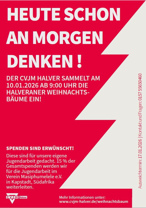 Plakat Weihnachtsbaum neu